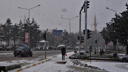 Erzurum güne karla başladı! Kent beyaza büründü - gundem