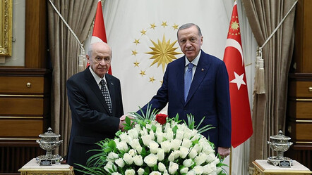 Cumhurbaşkanı Erdoğan Bahçeli ile bir araya geldi - politika
