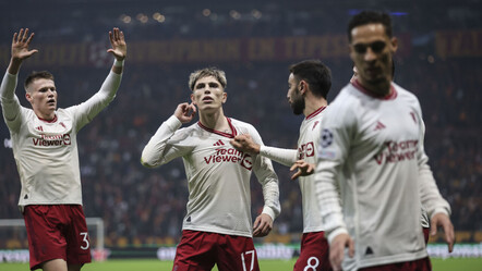 Alejandro Garnacho'dan Galatasaray tribünlerini çıldırtan hareket! - spor