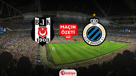 Beşiktaş Club Brugge maç özeti! (VİDEO) Beşiktaş Club Brugge maçı özeti ve golleri izle! Golleri kim attı, maç kaç kaç bitti? - spor