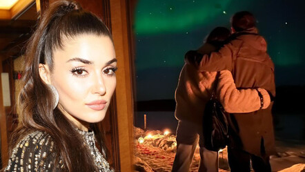 Romantik kutlama… Hande Erçel ile Hakan Sabancı 1 yılı devirdi - magazin