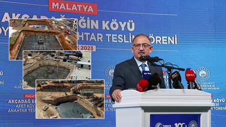 Deprem bölgesinde konut seferberliği! 22 bin bağımsız birimin daha temeli atıldı - gundem