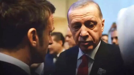 Cumhurbaşkanı Erdoğan BAE'de Macron'la ayaküstü görüştü: Moralin yerinde mi? - gundem