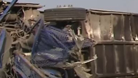 Ankara'da üniversite servis otobüsü devrildi - gundem