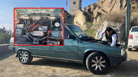 Aracına elektrikli motor taktı, 200 kilometreyi 20 liraya gidiyor - ekonomi