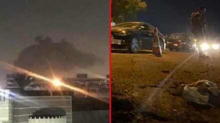 Bağdat’ta sirenler çalıyor! ABD Büyükelçiliğine roket saldırısı - dunya