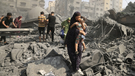 İsrail katliama doymuyor: Gazze'de ölü sayısı 17 bin 487'ye yükseldi - dunya