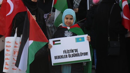 Türkiye Gazze için tek yürek oldu! Sokakta Filistin'e destek İsrail'e protesto vardı - dunya