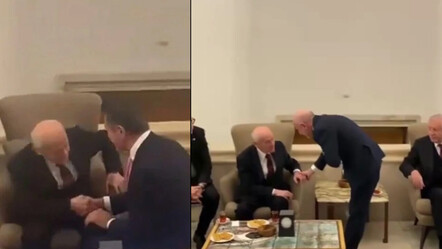 CHP’li iki vekil Bahçeli ile bir araya geldi! Samimi sohbet kameraya yansıdı - politika