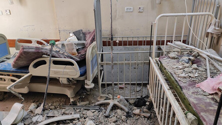 İsrail'in hedefi yine hastaneler... Bombadan sonra baskın! - dunya