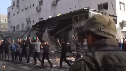 İsrail, kurgu videolara devam ediyor! Tutuklanan sivilleri Hamas gibi gösterdiler - dunya