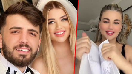 Oyuncu Seda Tosun, boşandığını nikah cüzdanını yırtarak duyurdu - magazin
