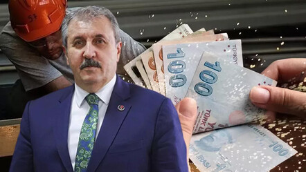 Asgari ücret zammına Cumhur'dan çarpıcı öneri! BBP lideri Destici tek zamma karşı çıktı, zam oranı ve rakam verdi - ekonomi