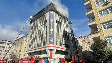 İstanbul Güngören'de korkutan hastane yangını - gundem