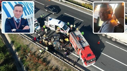 Kuzey Marmara Otoyolu'nda feci kaza: İki pilot hayatını kaybetti - gundem