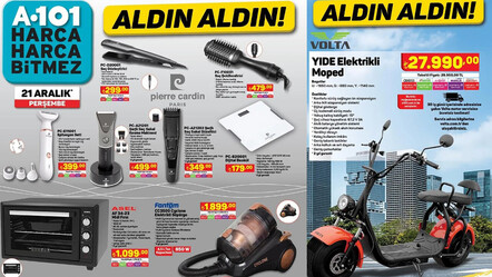 A101 21 ARALIK PERŞEMBE AKTÜEL İNDİRİMLERİ|  21 Aralık 2023 A101 indirim kataloğu!  A101 bu Perşembe Aldın Aldın ürün listesi - ekonomi