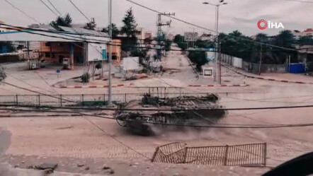 İsrail tanklarına pusu! Kassam Tugayları yeni video yayınladı - dunya