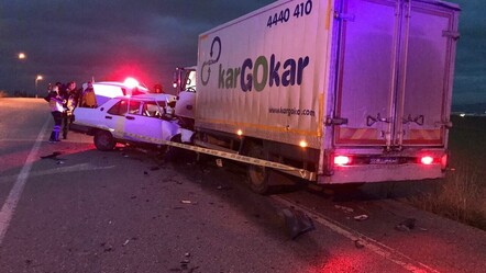 Ankara'da korkunç kaza: 1 ölü, 2 yaralı - gundem