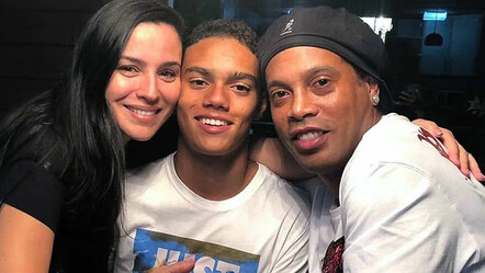 Babaya niyet evlada kısmet! Ronaldinho'nun futbolcu oğlu Süper Lig yolcusu - spor