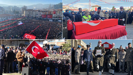 Pençe-Kilit şehitlerine son görev! Cenaze törenlerinde yürek yakan kareler... - gundem