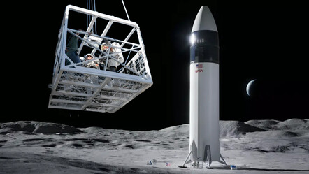Şaka değil gerçek! NASA astronotları Ay asansörünü test etti: Yüzeye böyle inecekler - teknoloji