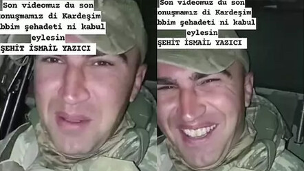 Şehit İsmail Yazıcı'nın son sözleri yürek yaktı: Dönmeye değil, ölmeye gidiyorum - gundem