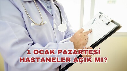 1 Ocak yılbaşında hastaneler açık mı, sağlık ocakları çalışıyor mu? 1 Ocak Pazartesi 2024 resmi tatil mi, ASM'ler hizmet verir mi, hastaneler kapalı mı? - hayatin-icinden