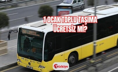 1 Ocak toplu taşıma ücretsiz mi olacak? Pazartesi günü otobüsler bedava mı? İETT, Marmaray, İzban... - gundem