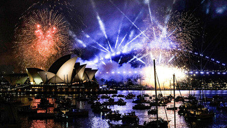 Dünya 2024'e 'merhaba' diyor: İşte kutlamalardan görüntüler - gundem