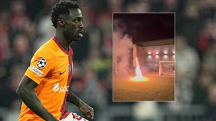 Davinson Sanchez'in yeni yıl kutlaması Galatasaraylı taraftarları korkuttu! Akıllara Omar Omar Elabdellaoui geldi - spor
