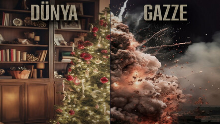 Gazzeli çocuktan insanlığa tokat gibi yılbaşı mesajı: Biz yeni yılı ölümler, yaralanmalar ve bombalarla kutluyoruz - dunya