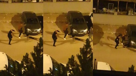 Yılbaşı gecesi kırdığı silecek ve aynalarla meydan dayağı yedi - gundem