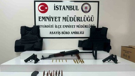 Beylikdüzü'nde suç örgütü operasyonu! Evde kalaşnikof ele geçirildi - gundem