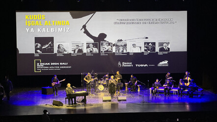 Atatürk Kültür Merkezi'nde Filistin konseri! Önce kalplerdeki Kudüs işgalden kurtarılmalı - kultur-sanat