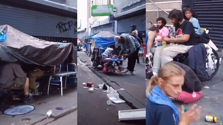 Amerika’nın 'zombi insanları' uyuşturucu, evsizlik ve yoksullukla boğuşuyor - dunya