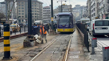Kabataş-Bağcılar tramvay seferlerine kaza engeli! - gundem