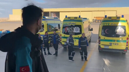 Gazze'den tahliye edilen 85 hasta daha Türkiye'ye getiriliyor - dunya