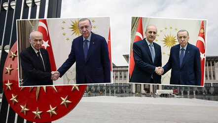 Külliye'de sürpriz zirve: Erdoğan, Bahçeli ile görüştü - gundem