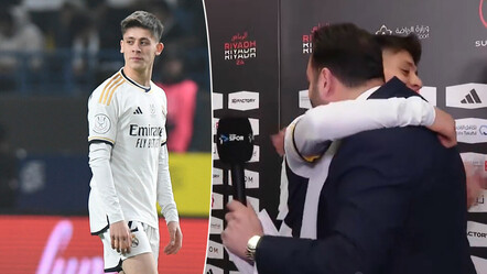 Real Madrid finale kaldı, Arda Güler sevinçten muhabire sarıldı - spor