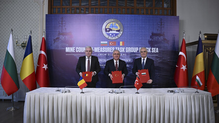 Türkiye, Romanya ve Bulgaristan arasında 'Mayın' anlaşması imzalandı - dunya