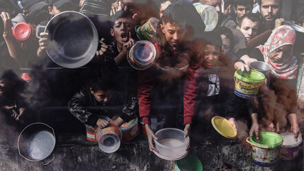 Bombadan kurtulan açlığın pençesine düştü... 800 bin Gazzelinin hayatı tehlikede - dunya