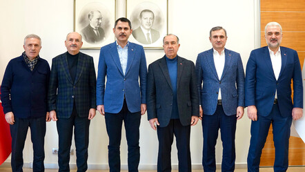 '94 ruhu' ile çalışacağız diyen Murat Kurum, eski AK Parti İstanbul il başkanlarıyla görüştü - politika