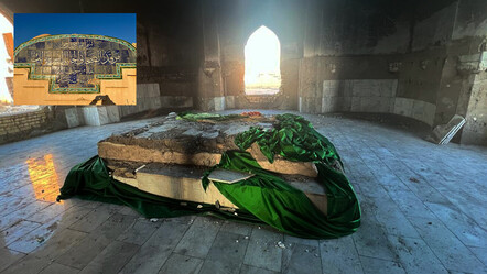 Enes Bin Malik'in harap edilen türbesi ziyaretçileri üzdü - KÜLTÜR - SANAT