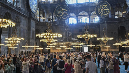 Ayasofya'nın yeniden müzeye çevrildiği iddialarına DMM'den resmi açıklama - gundem