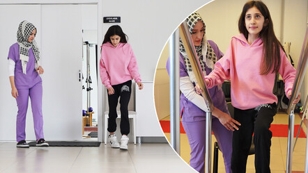 'Ebrar mezarlığı'ndan kurtarılmıştı, Ayşe Sudem 9 ay sonra ilk adımlarını attı - gundem