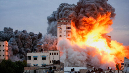 İsrail Gazze'de Filistinlilerin sığındığı okula saldırdı! Ölü ve yaralılar var - dunya