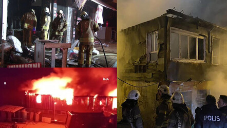 İstanbul alevlere teslim oldu! 3 noktada yangın çıktı, ekipler sabaha kadar çalıştı - gundem