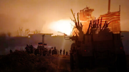 ABD ve Rusyanın devriye attığı Haseke'de, petrol tesislerine bomba yağdı - dunya