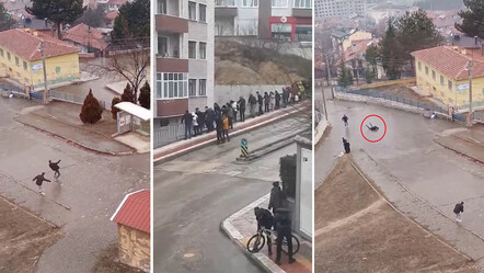 Buz pistine dönen şehirde vatandaşın ayakta kalma mücadelesi - ekonomi