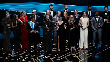 Futbolda yılın en iyi futbolcusu ve ilk 11'i açıklandı, Cristiano Ronaldo kadro dışı kaldı - spor